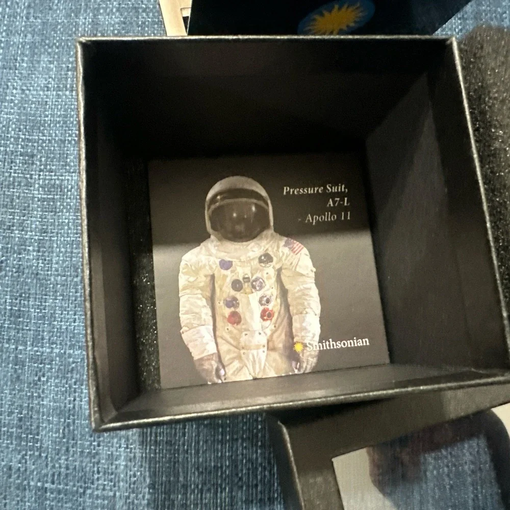 Game Time Smithsonian Apollo 11 Men's Watch Black New Purchased for $129